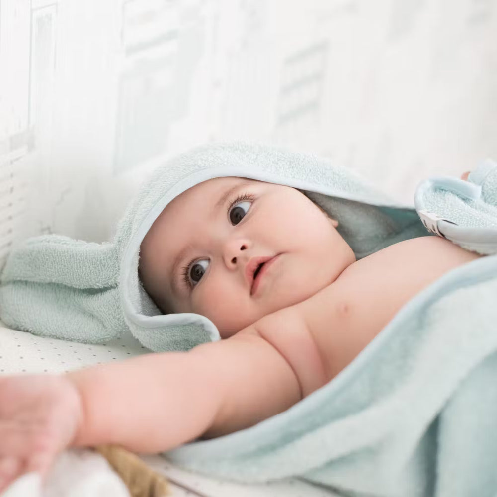 
                  
                    Baby Kapuzenhandtuch, Bio-Baumwolle, GOTS zertifiziert
                  
                